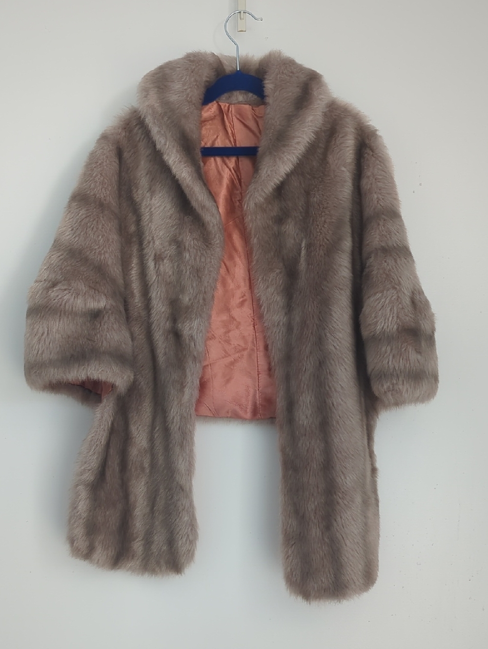 Vintage Faux Fur Shawl Wrap From Sears